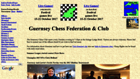 What Guernseychessclub.org.gg website looked like in 2018 (5 years ago)
