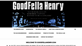 What Goodfellahenry.com website looked like in 2018 (5 years ago)