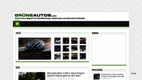 What Grueneautos.com website looked like in 2018 (5 years ago)