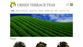What Greenterraceteas.com website looked like in 2018 (5 years ago)