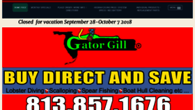 What Gatorgillunit.com website looked like in 2018 (5 years ago)