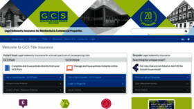 What Gcs-title.co.uk website looked like in 2018 (5 years ago)