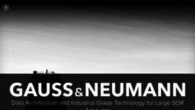 What Gauss-neumann.com website looked like in 2018 (5 years ago)