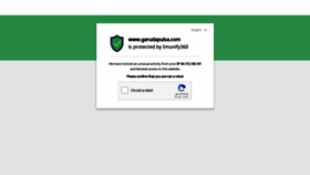 What Garudapulsa.com website looked like in 2018 (5 years ago)