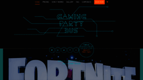 What Gamingpartybus.co.uk website looked like in 2018 (5 years ago)