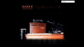 What Goffprof.com website looked like in 2018 (5 years ago)