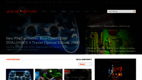 What Gameretina.com website looked like in 2018 (5 years ago)