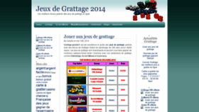 What Grattage-gratuit.fr website looked like in 2018 (5 years ago)
