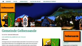 What Gelbensande.de website looked like in 2018 (5 years ago)