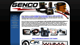 What Genco-industries.com website looked like in 2018 (5 years ago)