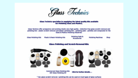 What Glasstechnics.co.uk website looked like in 2018 (5 years ago)