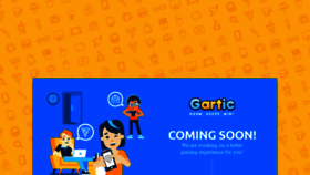 What Gartic.com website looked like in 2018 (5 years ago)