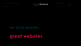 What Gooduniverse.com.au website looked like in 2018 (5 years ago)