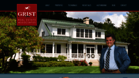 What Gristrealestate.com website looked like in 2018 (5 years ago)