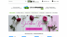 What Granpharma.com website looked like in 2018 (5 years ago)