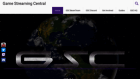 What Gamestreamingcentral.com website looked like in 2018 (5 years ago)