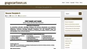 What Gogocartoon.us website looked like in 2018 (7 years ago)