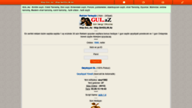 What Gul.az website looked like in 2018 (5 years ago)