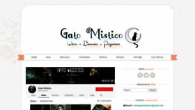 What Gatomistico.com.br website looked like in 2018 (5 years ago)
