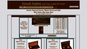 What Gavelsgalore.com website looked like in 2018 (5 years ago)