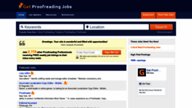 What Getproofreadingjobs.com website looked like in 2018 (5 years ago)