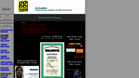 What Gggraphicsstore.com website looked like in 2018 (5 years ago)