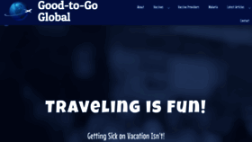 What Goodtogoglobal.com website looked like in 2018 (5 years ago)