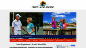 What Greyhawklanding.com website looked like in 2018 (5 years ago)
