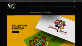 What Gostodetinta.com.br website looked like in 2018 (5 years ago)