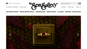 What Gemgallery.com website looked like in 2018 (5 years ago)
