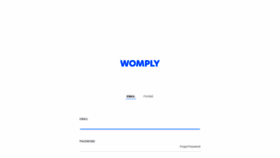 What Go.womply.com website looked like in 2018 (5 years ago)