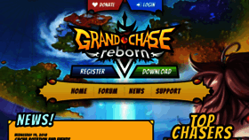 What Grandchasereborn.com website looked like in 2018 (5 years ago)