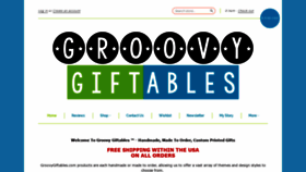 What Groovygiftables.com website looked like in 2018 (5 years ago)