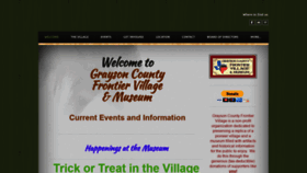 What Graysoncofrontiervillage.us website looked like in 2018 (5 years ago)