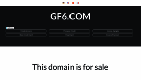 What Gf6.com website looked like in 2018 (5 years ago)