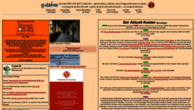 What G-daf-es.net website looked like in 2018 (5 years ago)
