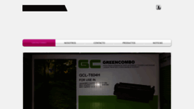 What Greencombotoners.com website looked like in 2018 (5 years ago)