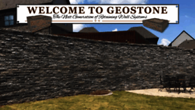 What Geostone.com website looked like in 2018 (5 years ago)