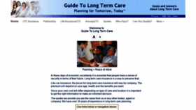 What Guidetolongtermcare.com website looked like in 2018 (5 years ago)