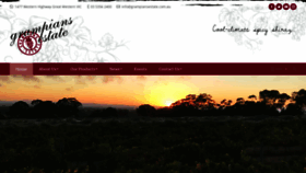 What Grampiansestate.com.au website looked like in 2018 (5 years ago)