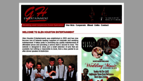 What Ghentertainment.co.uk website looked like in 2018 (5 years ago)