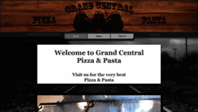 What Grandcentralpizzapasta.com website looked like in 2018 (5 years ago)