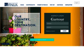 What Gartour.net website looked like in 2018 (5 years ago)
