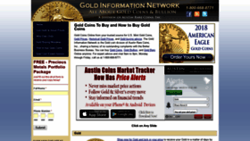 What Goldinfo.net website looked like in 2018 (5 years ago)