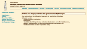 What Griechische-sagen.de website looked like in 2018 (5 years ago)