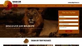 What Girforest.in website looked like in 2018 (5 years ago)
