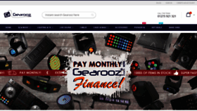 What Gearooz.com website looked like in 2018 (5 years ago)