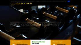 What Goldsgym.co.uk website looked like in 2018 (5 years ago)