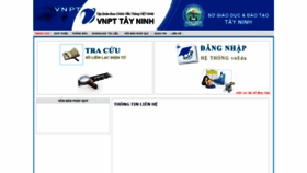 What Giaoductayninh.vn website looked like in 2018 (5 years ago)
