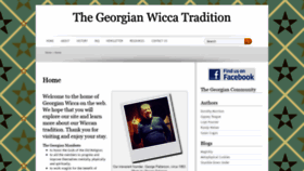 What Georgianwicca.com website looked like in 2018 (5 years ago)